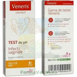 BARZA Test de Ph pentru infectii vaginale VENERIS Vaginex 2 bucati Barza