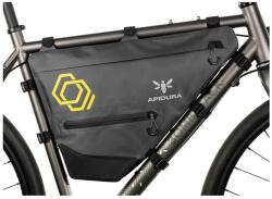 Apidura - geanta cadru bicicleta Expedition Full Frame Pack 7.5 litri - gri negru galben (api-FWS) - trisport