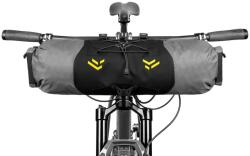 Apidura - geanta bicicleta cu prindere pe ghidon, Backcountry 2.0 Handlebar Pack 11 litri - gri negru galben (api-BBM)