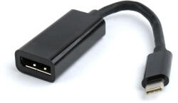 Spacer Adaptor video Spacer USB 3.1 Type-C (T) la DisplayPort (M), 15cm, 4K la 60 Hz, Silver (SP-CM-DPF-01)