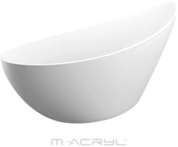 M-Acryl Paradise szabadon álló akril kád 180x80 + láb + előlap - TÖBB színben (12187)