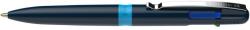 Schneider Pix SCHNEIDER Take 4, corp bleumarin/bleu, clema metalica - 4 culori (S-138003)