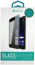 DEVIA Folie Frame Sticla Temperata Samsung Galaxy A22 4G Black (1 fata Anti-Shock, 9H, 0.26mm) (DEVFOLA224GBK) - pcone