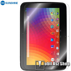 SUNSHINE Hydrogel TPU tablet képernyővédő fólia - Ultra Clear, ÖNREGENERÁLÓ! - 1db, a teljes képernyőt védi! - SAMSUNG Google Nexus 10 (P8110)