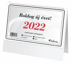  Asztali naptár 2023 23-as fehér 190x140mm (23TA)