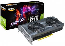 Inno3D GeForce Twin X2 RTX 3060 Ti 8GB GDDR6 256bit LHR (N306T2-08D6-119032DH)