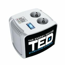 Strend Pro Stabilizator tensiune automat Ted Electric TED-AVR1000, 1000VA, Unda sinusoidala pura, Servo