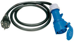 brennenstuhl adapterkábel IP44 1, 5m fekete, 230V/16A (1132910) - megatool