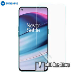 SUNSHINE Hydrogel TPU képernyővédő fólia - Ultra Clear, ÖNREGENERÁLÓ! - 1db, a teljes képernyőt védi - Oneplus Nord 2 5G