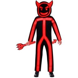 Amscan Costum diavol Mărimea - Copii: 6 - 8 ani