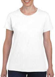 Gildan Női póló Rövid ujjú Gildan Ladies' Heavy Cotton? T-Shirt - M, Fehér