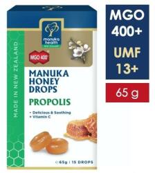 Manuka Health Bomboane dropsuri cu miere de Manuka MGO 400+ (65g) (propolis)