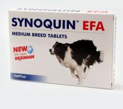 VetPlus Synoquin EFA Medium Breed, supliment nutritiv pentru caini intre 10-25 kg - 30 tablete