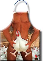  Готварска престилка, кокошка и още нещо - Hen Apron (D-236719)
