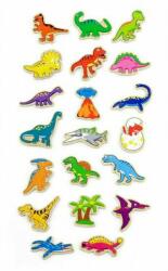 Viga Toys - Set Dinozauri magnetici , 20 buc (50289)