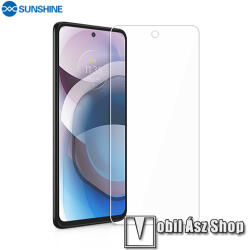 SUNSHINE Hydrogel TPU képernyővédő fólia - Ultra Clear, ÖNREGENERÁLÓ! - 1db, TOKBARÁT - MOTOROLA One 5G Ace (2021) / One 5G UW ace