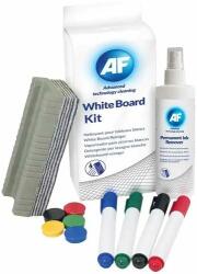 AF fehértábla üzemeltető szett, tisztítófolyadék, szivacs, filc és mágnes (AWBK000)
