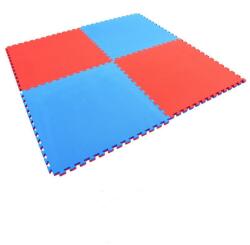  Puzzle Tatami Torna Szönyeg Elem 100 X 100 X 4 Cm Védőszegéllyel Piros/Kék (ST3138-4) - topjatekbolt