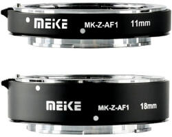 Meike Nikon Z Makro Közgyűrűsor, Fém Változat (MK-Z-AF1) - Z6/Z6II/Z7/Z7II/Z5/Z50/Z8 (Z-AF1)