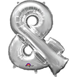 Amscan Simbol balon mini folie & argintiu de 33 cm
