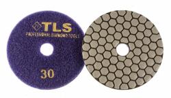 TLS ANGRY BEE-P30-d125 mm-gyémánt csiszolókorong-polírozó korong-száraz