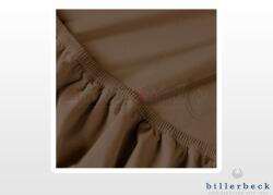 Billerbeck Rebeka Jersey gumis lepedő Brownie 140-160x200 cm - matracasz