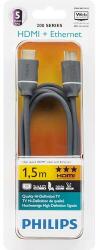 TP_VISION Philips High speed HDMI cable with Ethernet 1.5m, 3D, Audio Return Channel (SWV4432S)