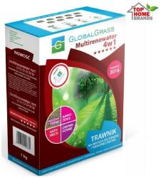 GlobalGrass sp. z o. o. ; Poland Тревна смеска GlobalGrass 4 в 1, мултиреновираща, за слънце и сянка, 1 кг