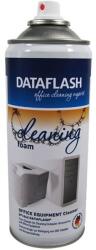 DataFlash tisztító habspray, irodai felszerelésekre, műanyag, fém, üveg felületekre, 400 ml (DF-1642)