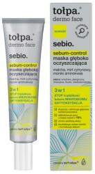 Tolpa Mască de curățare profundă pentru față - Tolpa Dermo Face Sebum-Control Deep Cleansing Mask 40 ml Masca de fata