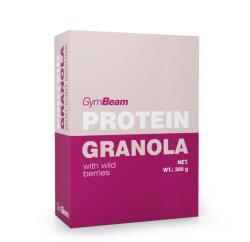 GymBeam Granola proteică cu fructe de pădure 300 g