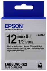 Epson LK-4SBE matt Fekete/EzüstMatt 12/9 (mm/m) (C53S654017)