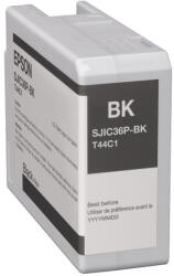 Epson SJIC36P(K): ColorWorks C6500/C6000 tintapatron (Fekete) (C13T44C140)