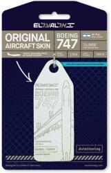 Aviationtag El Al - Boeing 747 - 4X-ELA Grey
