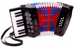 New Classic Toys - Acordeon mare, Negru (NC0057) Instrument muzical de jucarie