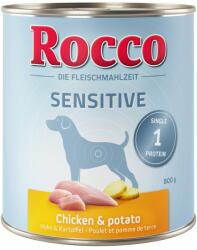 Rocco Rocco Sensitive 6 x 800 g - Vânat și paste făinoase