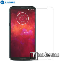 SUNSHINE Hydrogel TPU képernyővédő fólia - Ultra Clear, ÖNREGENERÁLÓ! - 1db, a teljes képernyőt védi - MOTOROLA Moto Z3 Play / Moto Z3