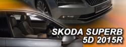 HEKO SKODA SUPERB III 5 ajtós, Liftback és Combi, kombi 2015-től első légterelő, szélterelő készlet, 2 db-os 28345