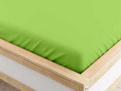  Cearsaf Frotir pentru patut copii cu elastic verde 60x120 cm
