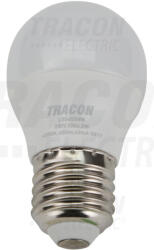 TRACON Tracon LGS455NW, Gömb burájú LED fényforrás SAMSUNG chippel 230V, 50Hz, 5W, 4000K, E27, 400lm, 180°, G45, SAMSUNG chip, (LGS455NW)