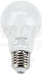 TRACON Tracon LAS607W, Gömb burájú LED fényforrás SAMSUNG chippel 230V, 50Hz, 7W, 3000K, E27, 600 lm, 200°, A60, SAMSUNG chip, (LAS607W)