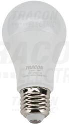 TRACON Tracon LAS6012W, Gömb burájú LED fényforrás SAMSUNG chippel 230V, 50Hz, 12W, 3000K, E27, 1030 lm, 200°, A60, SAMSUNG chip, (LAS6012W)