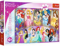 Trefl Disney Hercegnők - Portrék 160 db-os (15407)