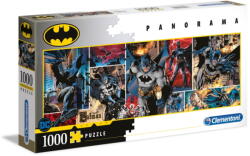 Clementoni Panoráma puzzle - Batman akcióban 1000 db-os (39574)