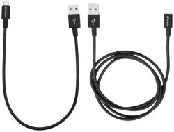 Verbatim Micro USB Cable Sync & Charge 100cm black + 30 cm black (48875) - vexio