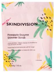 SkinDivision Scrub cu extract de ananas pentru corp - SkinDivision Pineapple Enzyme Shimmer Scrub 220 g