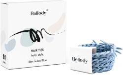 Bellody Set elastice de păr, seychelles blue, 4 buc. - Bellody Original Hair Ties 4 buc