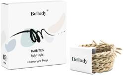 Bellody Set elastice de păr, champagne beige, 4 buc. - Bellody Original Hair Ties 4 buc