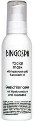 BINGOSPA Mască de față, 100% ulei de avocado și acid hialuronic - BingoSpa 150 g
