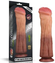 Lovetoy Dual Layered Platinum Silicone 12" Cock